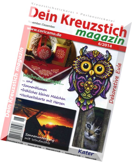 Dein Kreuzstich Magazin – November-Dezember 2014