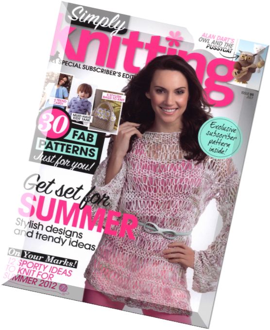 Simply Knitting 2012-07