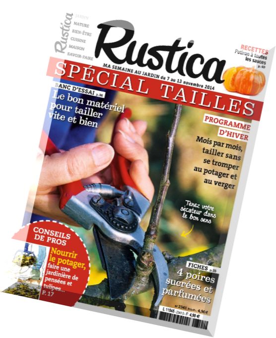 Rustica N 2341 – 7 au 13 Novembre 2014