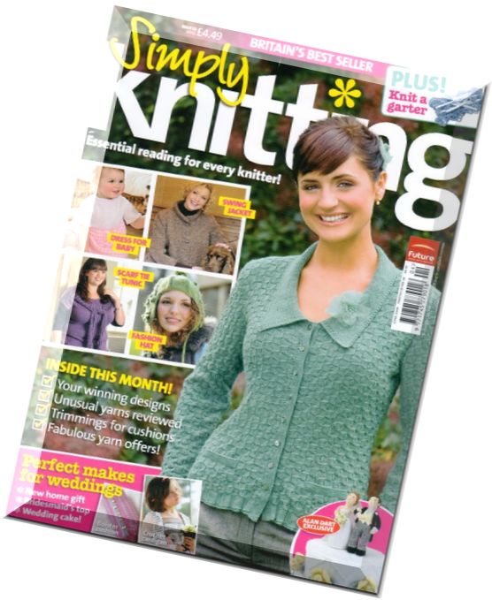 Simply Knitting 2009-04