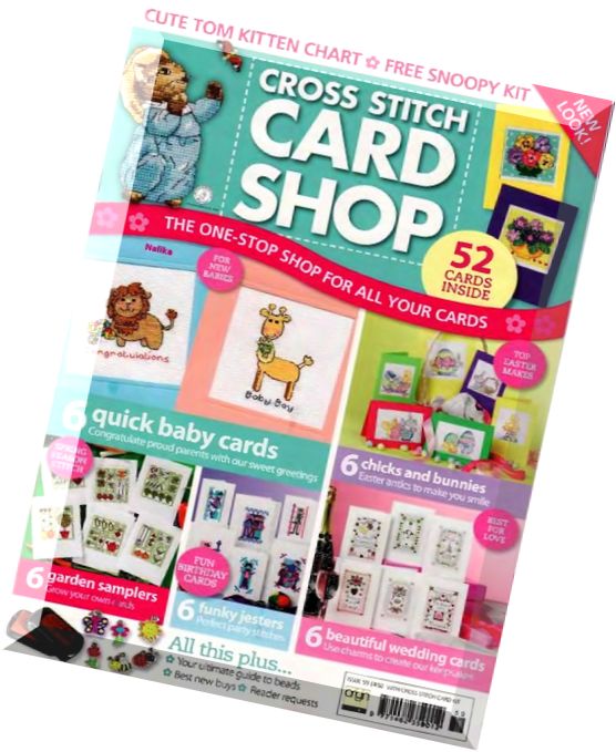 Cross Stitch Card Shop 059