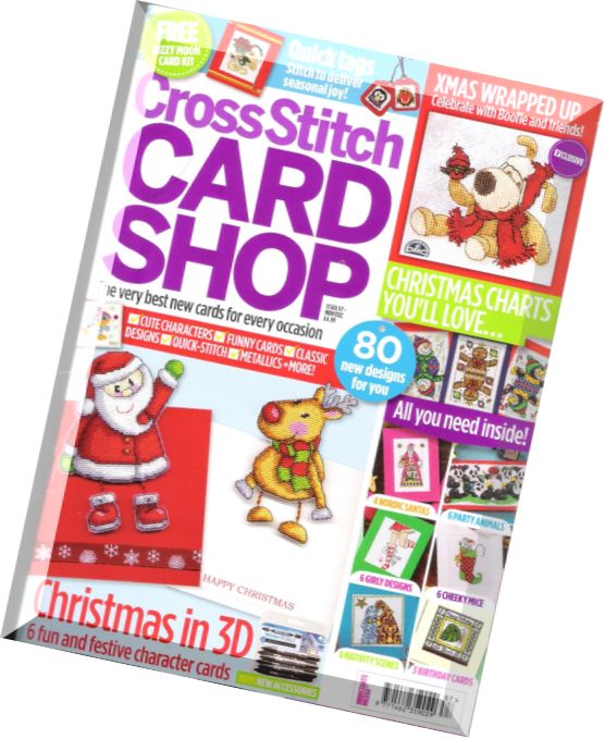Cross Stitch Card Shop 087