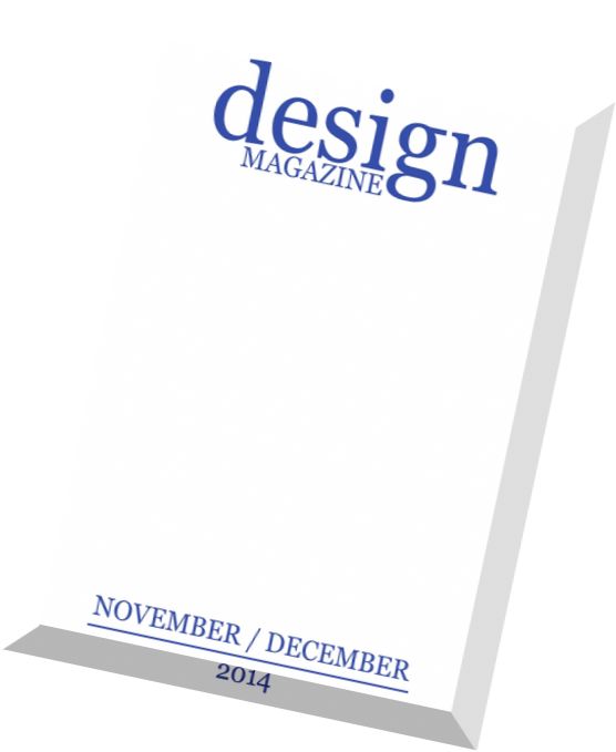 Design Magazine Issue 20, November-December 2014