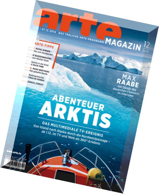 ARTE Magazin – Dezember 2014