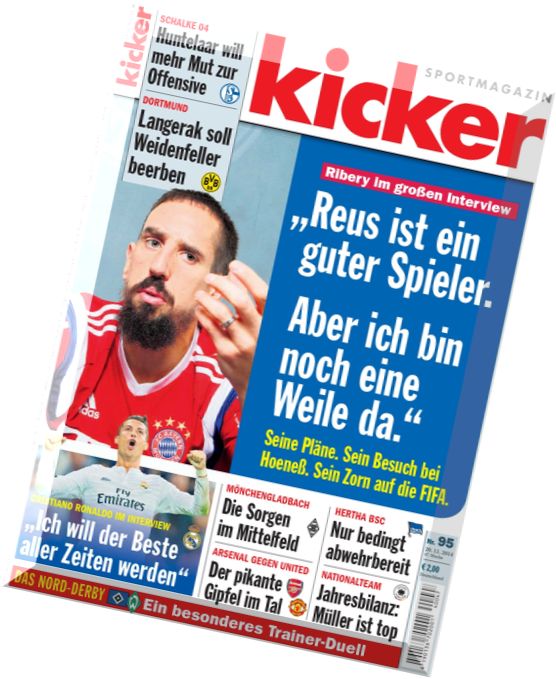 Kicker Sportmagazin 95-2014 (20.11.2014)