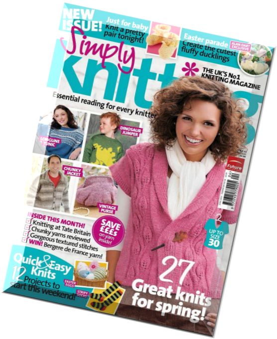 Simply Knitting 2010-04