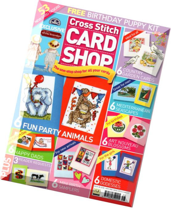 Cross Stitch Card Shop 048