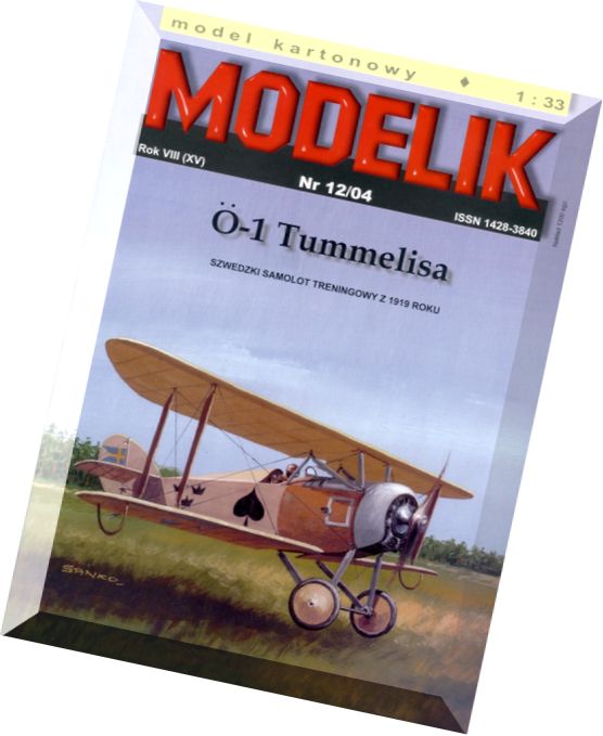 Modelik (2004.12) – O-1 Tummelisa