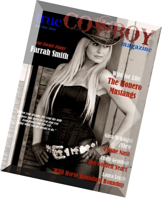 true COWBOY Magazine – November-December 2014
