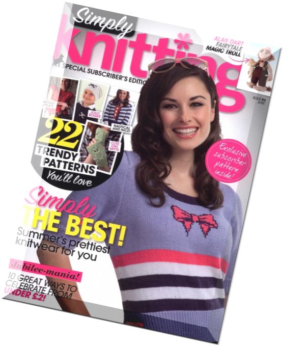 Simply Knitting Issue 94, 2012