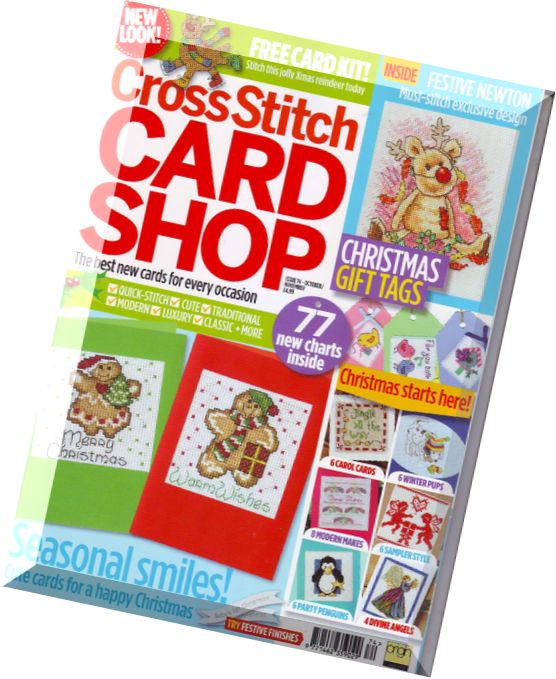 Cross Stitch Card Shop 074