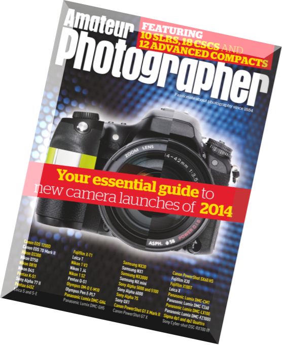 Amateur Photographer – Guide to New Cameras 2014