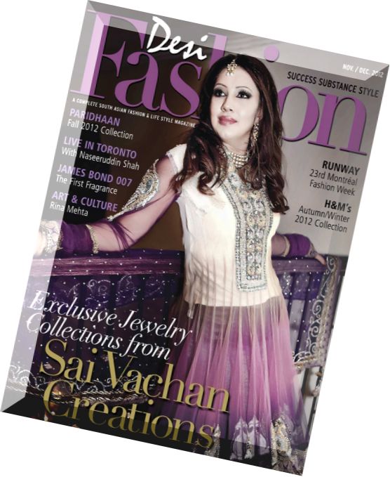 Desi Fashion – November-December 2012
