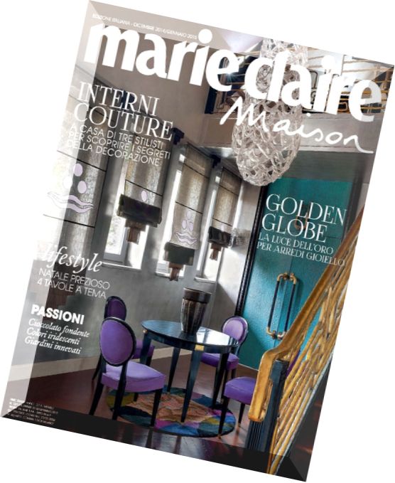 Marie Claire Maison Italia – Dicembre 2014 – Gennaio 2015