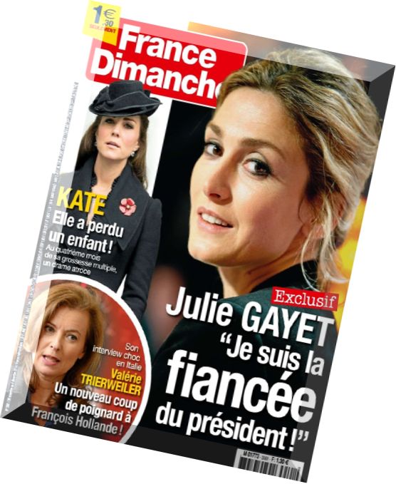 France Dimanche N 3561 – 28 Novembre au 4 Decembre 2014