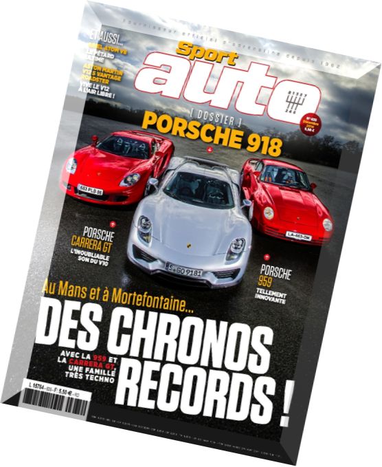Sport Auto N 635 – Decembre 2014