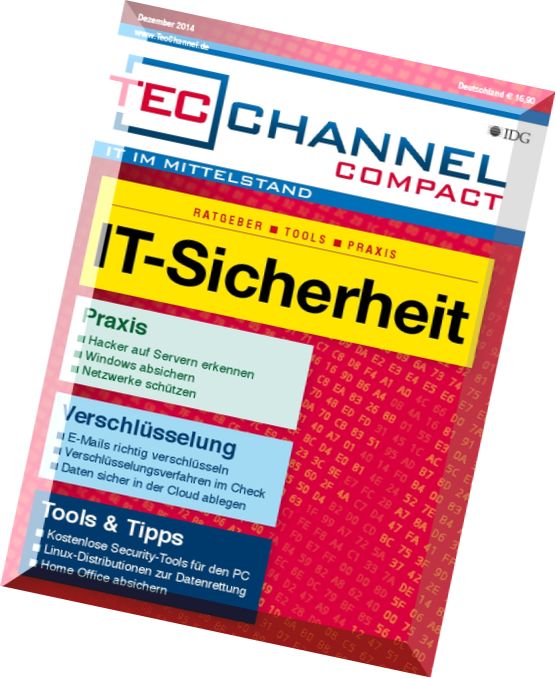 Tecchannel Compact Magazin (IT-Sicherheit) Dezember N 09, 2014
