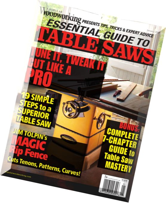 Popular Woodworking Special Publication – Essential Guide to Table Saws