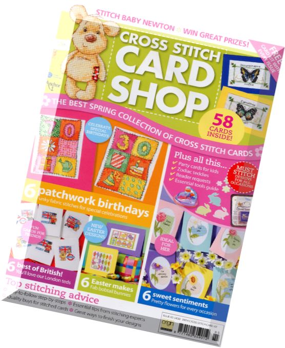 Cross Stitch Card Shop 065