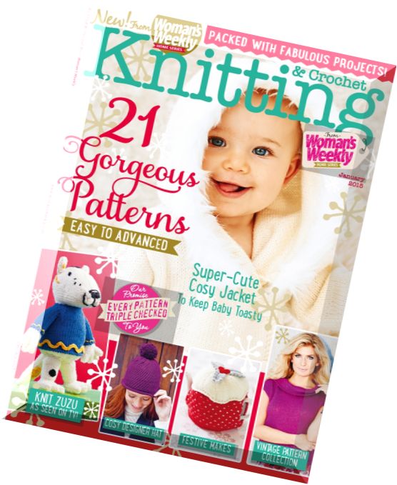 Woman’s Weekly Knitting & Crochet – January 2015