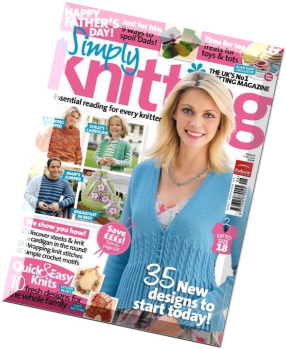 Simply Knitting 2010-06
