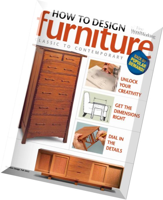 Fine Woodworking – How to Design Furniture Fall 2013