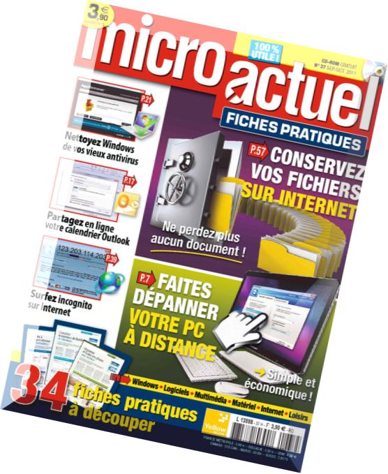 Micro Actuel Fiches Pratiques N 37 – Septembre-Octobre 2011