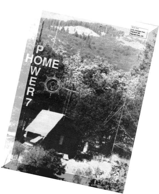 Home Power Magazine – Issue 007 – 1988-10-11