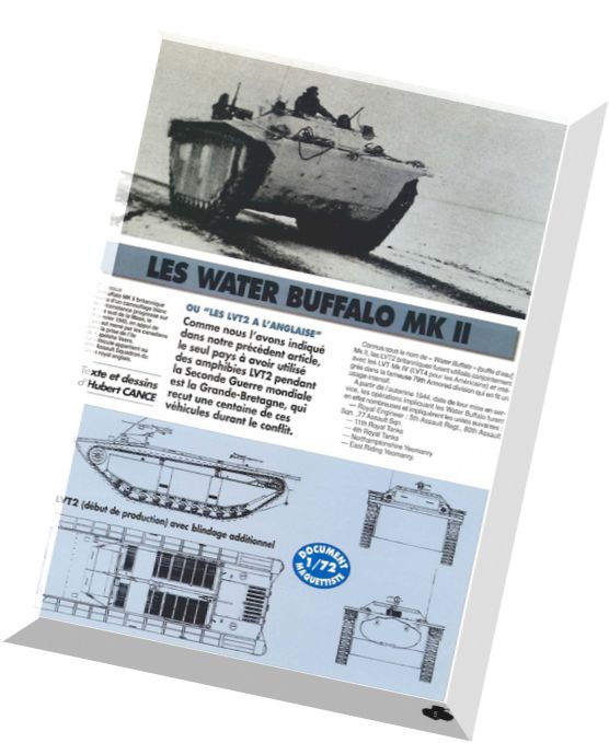 Militaria Magazine – Article French – Water Buffalo Mk II