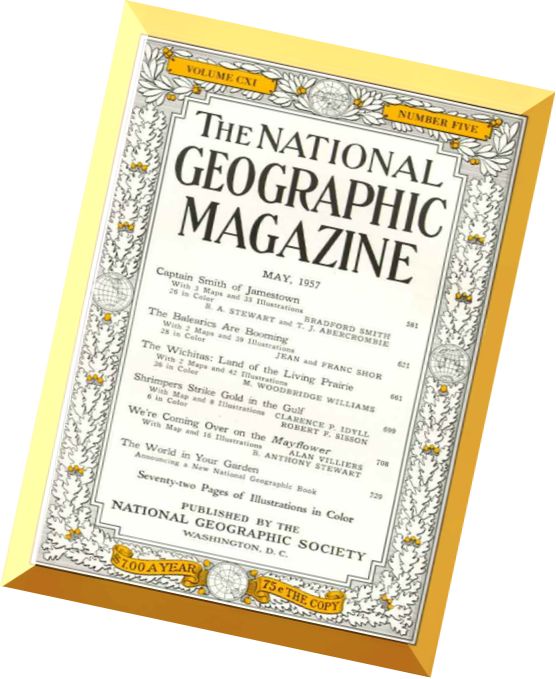 National Geographic Magazine 1957-05, May
