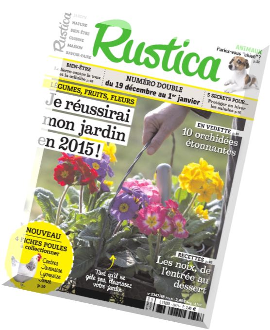 Rustica N 2347-2348 – 19 Decembre 2014 au 1 Janvier 2015