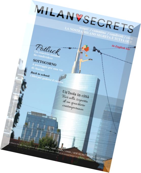 MilanoSecrets Magazine – Issue 1, September 2014
