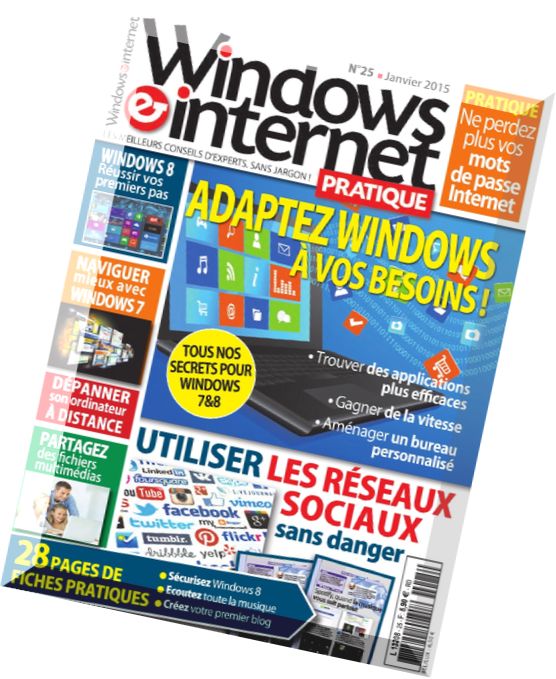 Windows & Internet Pratique N 25 – Janvier 2015