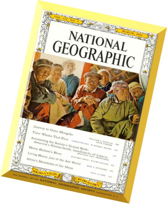 National Geographic Magazine 1962-03, March