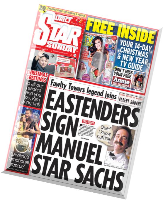 Daily Star – Sunday, 21 December 2014