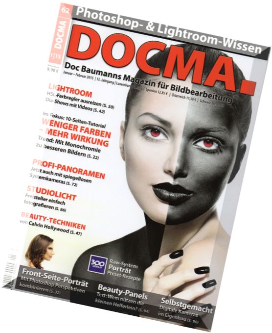 DOCMA – Magazin N 62, Januar-Februar 01, 2015