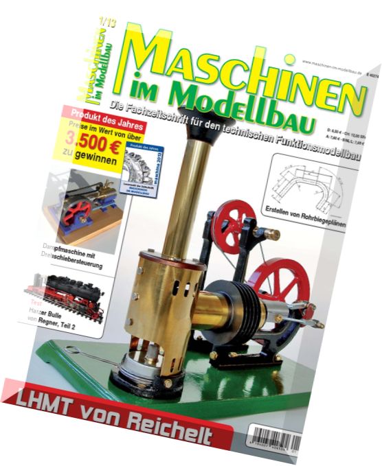 Maschinen im Modellbau Magazin N 01, 2013
