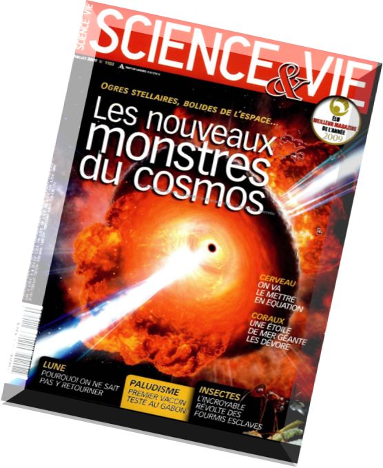 Science et Vie N 1102 – Juillet 2009