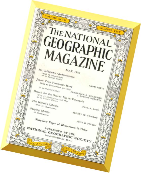 National Geographic Magazine 1950-05, May