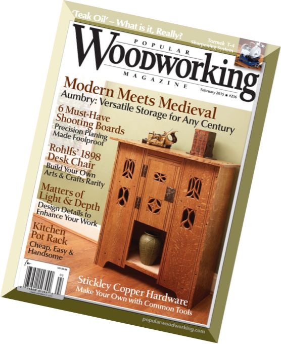 Popular Woodworking N 216, January-February 2015