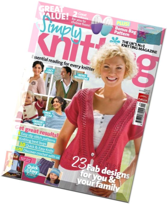 Simply Knitting 2010-09