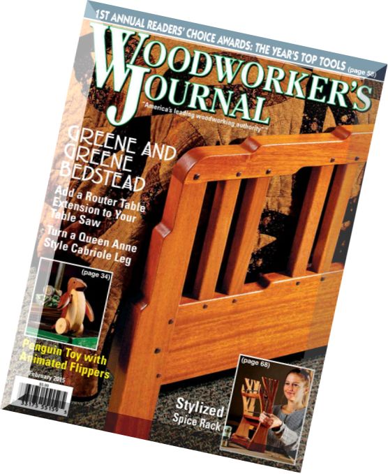 Woodworker’s Journal Magazine Vol 39 Issue 1, February 2015