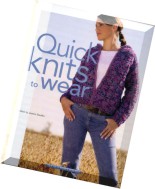 Quick Knits to Wear