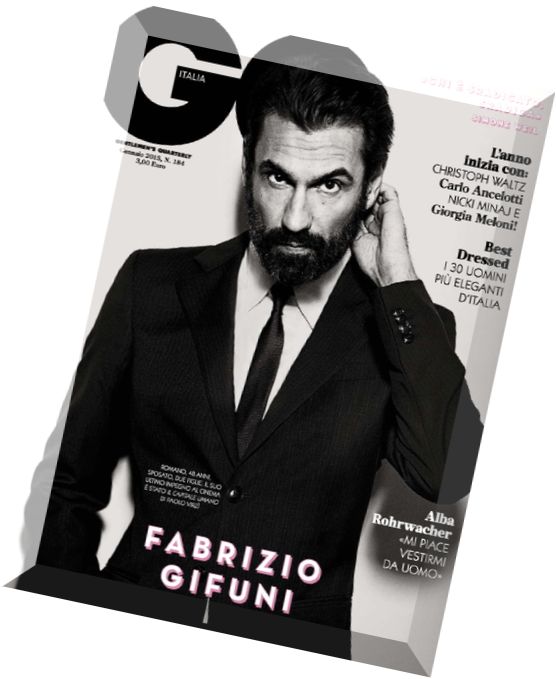 GQ Italia – Gennaio 2015