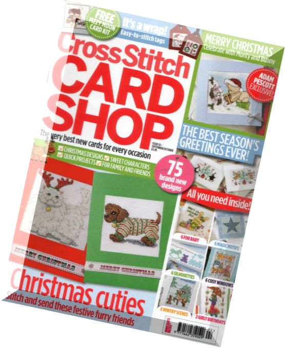 Cross Stitch Card Shop 092