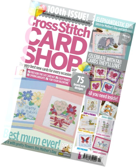 Cross Stitch Card Shop – January-February 2015