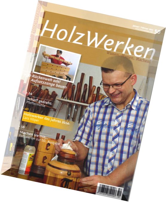 HolzWerken Magazine Issue 50, Januar-Februar 2015