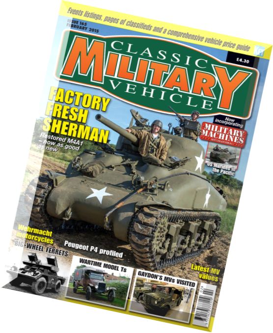 Classic Military Vehicle Issue 165, February 2015