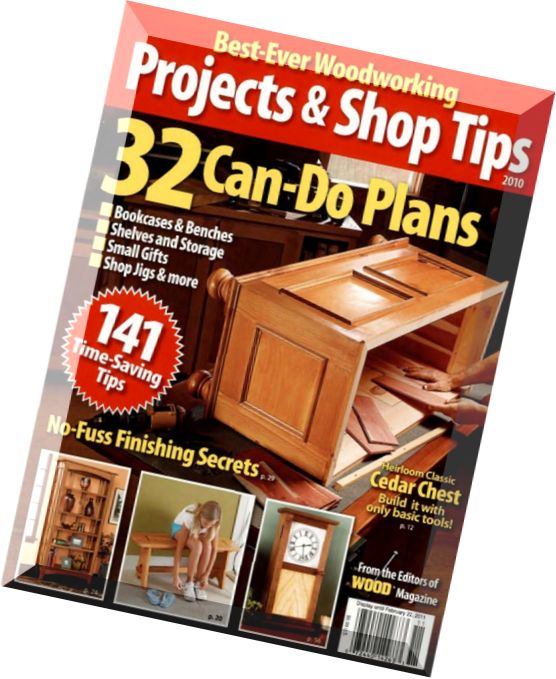 Best Ever Woodworking Project & Shop Tricks – 32 Can-Do Plans