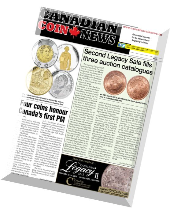 Canadian Coin News – 10 February 2015